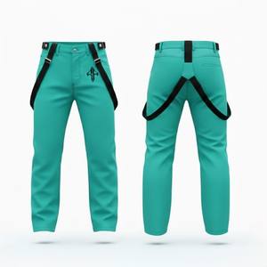 Pantalones de Esquí para Hombre de Alta Calidad, Impermeables 10,000mm, 240g, 100% Poliéster, Teñido Liso, Cierre de Velcro, Personalizados RIVIAN - Product Image 1