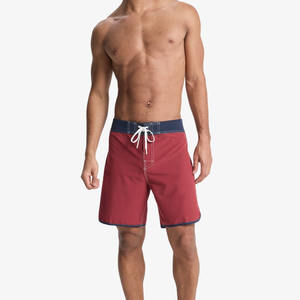 กางเกงขาสั้นลำลองผู้ชายลายเรียบแบบใหม่ปี 2026 สำหรับตกปลา แห้งเร็ว เหมาะสำหรับชายหาด ฟิตเนส ผลิตจากโพลีเอสเตอร์ผสมสแปนเด็กซ์ - Product Image 3