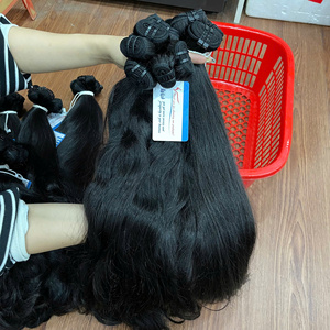 Nouvelle Arrivée - Lots de Cheveux Humains Vietnamiens Naturels Lisses Non Traités Double Drawn Couleur Naturelle 12 à 34 pouces - Product Image 3