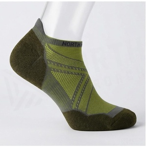 NORTH APPROACH Ankle <b>Socks</b> Geometric Pattern Breathable Hiking <b>Socks</b> for Adults Summer Season Thin Knitted Spandex <b>Polyester</b> - Product Image 3