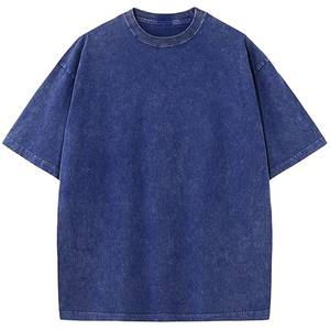 Heavyweight Oversized Drop Shoulder Tee – Minimalist Streetwear Cotton T-Shirt Tee Boxy Style <b>Cropped</b> Boxy - Product Image 2