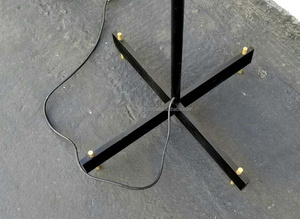 Modern Floor <b>Lamp</b> in Metal With White Fabric <b>Shade</b> Perfect for Stylish Living Room and Bedroom Decoration - Product Image 4