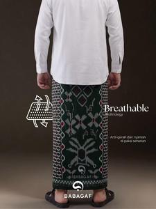 Babagaf Indonesia - Pantalones Sarong Goyor Musulmanes para Hombre, Transpirables, de Rayón - Product Image 3