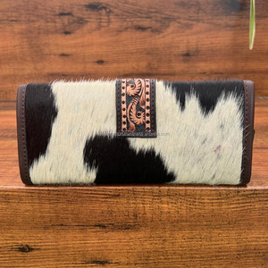 Custom Luxury Hand <b>Tooled</b> Leather Jewelry Organizer Storage Pouch Necklace Ring Earring Jewelry Roll Cowhide Jewelry Travel Case - Product Image 3