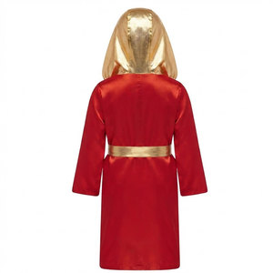 Robe de boxe personnalisée pour hommes, en satin léger, manches longues, coupe confortable, couleur personnalisée, design moderne, haute respirabilité - Product Image 2