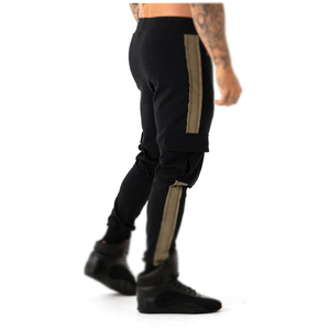 Pantalon de jogging pour homme personnalisé, respirant, à séchage rapide, en nylon et élasthanne, avec cordon de serrage et plusieurs poches - Product Image 4