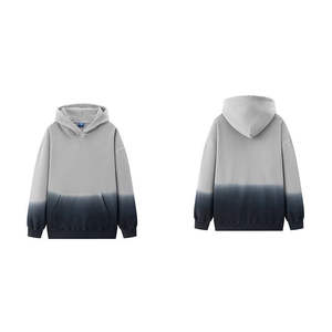 Nouveauté en promotion : Sweat à capuche délavé style unique pour homme, respirant, en matière de qualité supérieure avec broderie - Product Image 5