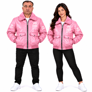Wholesale New Innovations Men Women Genuine Leather <b>Pilot</b> Bomber <b>Jacket</b> Winter Casual 2026 High Quality Windproof Waterproof - Product Image 2