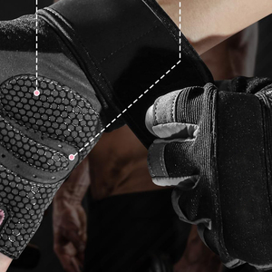 ถุงมือฟิตเนสสำหรับมืออาชีพรุ่นใหม่ เย็บสองชั้น ใช้งานกลางแจ้งได้ง่าย ดีไซน์พรีเมียม - Product Image 2