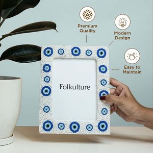 กรอบรูปสำหรับแขวนผนังหรือวางบนโต๊ะ |   กรอบรูปดีไซน์ตาปีศาจ น่ารัก ป้องกันภัย สวยงาม |   แนวตั้งและแนวนอน - Product Image 3