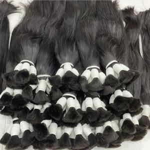 ผมต่อจากมนุษย์ผมธรรมชาติสำหรับทำผมมีสไตล์ทุกสี30นิ้ว - Product Image 2