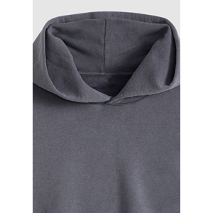 Sudadera Corta Urbana para Hombre, 490 GSM, Felpa de Algodón, Gruesa y Cálida, Sudadera Corta de Invierno, Moda, Fabricante OEM, Marca Privada - Product Image 5