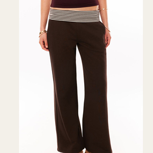 Women's Casual High Waist Joggers Loose Fit Straight Leg Draped <b>Trousers</b> with Elastic Waist <b>Drawstring</b> Solid Yoga Pants - Product Image 5