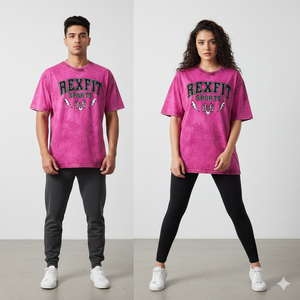 Camiseta con Lavado Ácido, Diseño Personalizado, Colección de Ropa de Verano, Suministro Directo de Fábrica, Impresión de Logotipo, Camiseta Unisex Extra Grande - Product Image 6