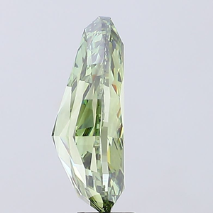 Diamants de laboratoire certifiés IGI, couleur vert vif fantaisie, taille poire, pour la création de bijoux, pour bague de fiançailles - Product Image 4