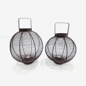 Iron Wire Candle <b>Lantern</b> - Product Image 3
