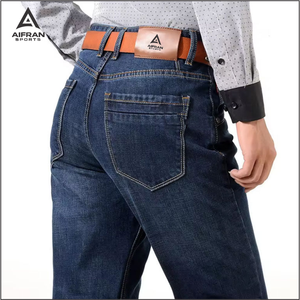 Aifran, fabricant de jeans en denim en gros, jeans décontractés de haute qualité pour hommes et femmes, design personnalisé - Product Image 3
