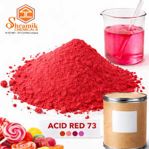 Colorant chimique Shramik de haute qualité, rouge acide 73, pour teintures textiles, cuir, laine, soie, nylon, teinte rouge vif - Product Image 1