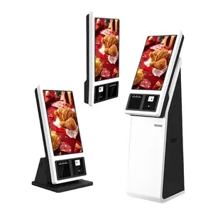 Kassa Machine Touch Pos Systeem Alles In Één Met Printer Self Checkout Machine Touchscreen Interactieve Factuur Betaling Kiosk