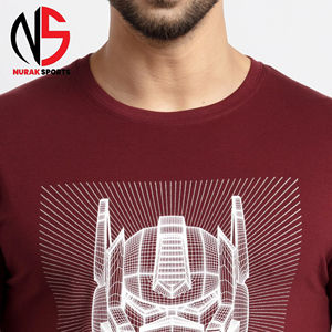 T-shirt en coton 100 % de 250 g/m² pour hommes, vente en gros 2026, impression personnalisée, produit de qualité supérieure chez NURAK - Product Image 5