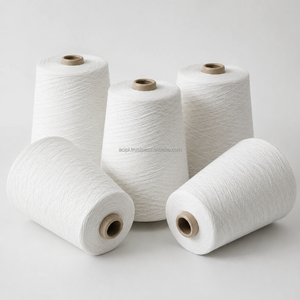 Hilo de Algodón 100% de Alta Calidad para Compradores, Hilo Cardado de Tejer Fino 30s/1, Reciclado, Ecológico, OE - Product Image 2