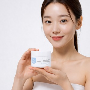 [ROOICELL] ครีมเจลบำรุงผิว เครื่องสำอางเกาหลี ลดสิว คุมความมัน ผิวชุ่มชื้น อควา ซุปเปอร์ วอเตอร์ดรอป มอยส์เจอร์ ครีม - Product Image 1