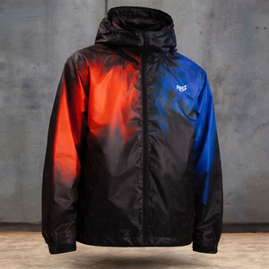 Men's Gradient Color Hooded <b>Racer</b> <b>Jacket</b> Windproof Puffer <b>Jacket</b> Streetwear Zipper Front Logo Design Autumn Wear Parka <b>Jacket</b> - Product Image 6