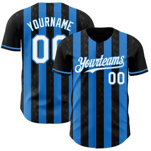 Custom Team Baseball Jersey 100% Polyester Printed Short Sleeve Breathable Quick Dry Sportswear Summer Winter - Product Image 1