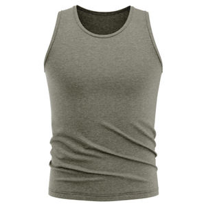 เสื้อกล้ามออกกำลังกายสไตล์สตรีท บอดี้บิลดิ้ง ฟิตเนส ผ้าฝ้าย 100% ลายสก็อต ระบายอากาศได้ดี ไซส์ใหญ่พิเศษ เสื้อกล้ามผู้ชาย - Product Image 6