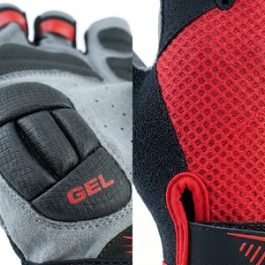 Gants de cyclisme d'été pour hommes, demi-doigts, antidérapants, avec fermeture auto-agrippante, pour enfants, garçons et filles, haute qualité - Product Image 6
