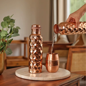 <b>Copper</b> <b>bottle</b> for office <b>Copper</b> <b>bottle</b> eco friendly <b>Copper</b> <b>bottle</b> reusable <b>Copper</b> <b>bottle</b> sustainable <b>Copper</b> <b>bottle</b> luxury - Product Image 1