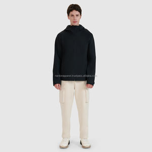 Nardon Apparel 2025 Streetwear blouson bombardier zippé pour hommes logo personnalisé coupe-vent veste pour hommes manteaux pour hommes de haute qualité - Product Image 4