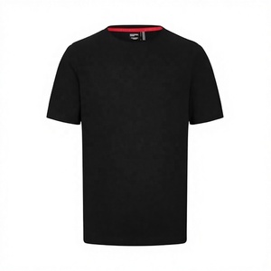Camiseta de Hombre de Alta Calidad, Casual, Tejida, de Manga Corta, Secado Rápido, Transpirable, Ecológica, Sólida, Ligera de 240g, Suave, 100% Algodón - Product Image 1