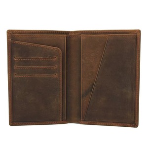Full Grain Leather <b>Passport</b> Holder Luxury Travel <b>Wallet</b> Genuine Leather <b>Passport</b> Case Custom Logo LPH-0331 - Product Image 3