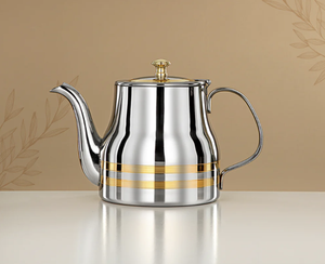 Food Safe New Arrival Water <b>Kettle</b> With Hammered Effect Kitchenware for <b>Tea</b> Serving Arabic Style <b>Tea</b> <b>Kettle</b> - Product Image 3