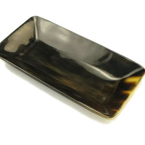 Bandeja Rústica Hecha a Mano de Cuerno para Té, Café, Aperitivos y Decoración Tradicional del Hogar a Bajo Costo por CRAFT ZONE EXPORT - Product Image 1