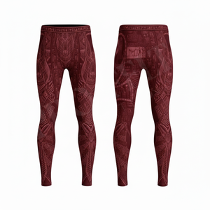 Leggings de compression haute performance OEM ODM, très élastiques, pour la course à pied, la gym, l'entraînement, le fitness, résistants, professionnels, personnalisés - Product Image 2