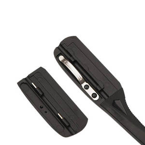 Navajas de Afeitar Profesionales para Barbería con Mango de Madera de Ébano Natural para Afeitar la Barba de Hombres - Product Image 4