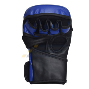 Top Design High Quality Best Design Premium Quality Black Color MMA Shooter Sparring Gloves Design Your OWN MMA Gloves - Product Image 4