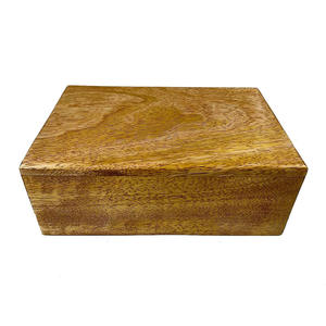 Fabricant d'usine en gros Urne funéraire en bois de manguier massif pour cendres humaines Inhumation et cendres funéraires pour animaux de compagnie Urnes funéraires - Product Image 2