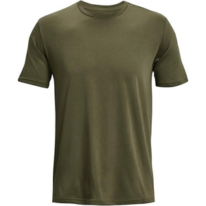 เสื้อยืดผู้ชายคุณภาพสูง ผ้าเจอร์ซีย์เนื้อผ้าฝ้าย 100%  รับสกรีนโลโก้และพิมพ์ลายด้านหน้า ระบายอากาศได้ดี แห้งเร็ว ลายกราฟิก - Product Image 1