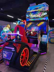 Simulador de carreras de autos HGR, operado con monedas, de 55 pulgadas, para 1 jugador, para niños, gran éxito de ventas. - Product Image 3