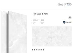 Carreaux de porcelaine brillants de grande taille, qualité supérieure, dimensions 800x1600, 1200x1800, 750x1500 mm. Dalles de luxe pour villa, appartement, hôtel. - Product Image 3