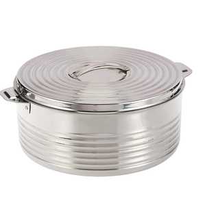 Elegant Gold Plated Stainless Steel Food Warmer With <b>Decorative</b> Wire Base And Domed <b>Lid</b> Luxury Serving Dish For Buffet Hotel - Product Image 5