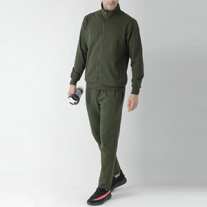 Men's Winter Fleece Tracksuit High Quality Custom Logo Sportswear Tracksuit Breathable Fabric New Fashion Design Sweatsuit - Product Image 5