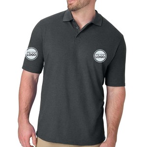 Collar Mens Standard <b>Classic</b> Fit Short Sleeve Solid Soft Cotton Polo Shirts - Product Image 4