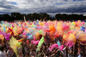 Polvo de Color Holi Orgánico y Ecológico de Almidón de Maíz Puro de Fabricante Indio para Graduación, Revelación de Género, Año Nuevo y Regreso a Clases - Product Image 6