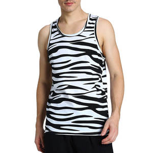 Débardeur Sportif Homme XL Sans Manches Respirant Ample Coton Bambou Écologique Logo Avant Col Rond Loisirs Été - Product Image 1
