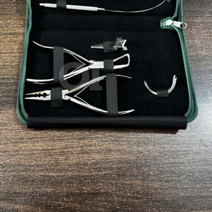 Kit de Herramientas para Extensiones de Cabello de Alta Calidad, con Pinzas de Acero Inoxidable para Aplicación y Remoción de Microperlas y Extensiones - Product Image 2