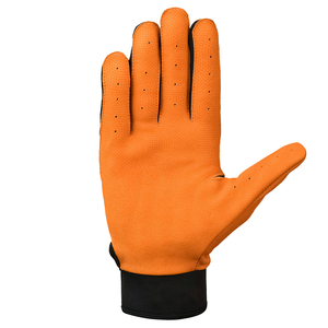 Gants de baseball unisexes de couleur orange magnifique avec étiquette privée personnalisable, respectueux de la peau, élégants et confortables, gants de softball - Product Image 1